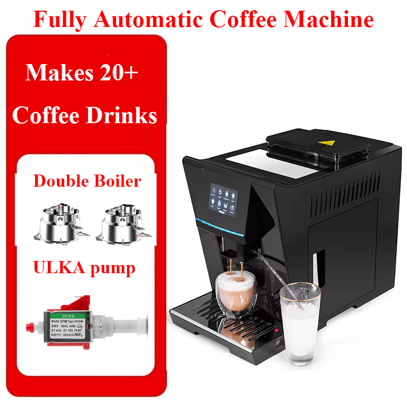 Espresso Machine Dual Boiler - S8 Volautomatische Espresso Koffiemachine 19BAR Dubbele
