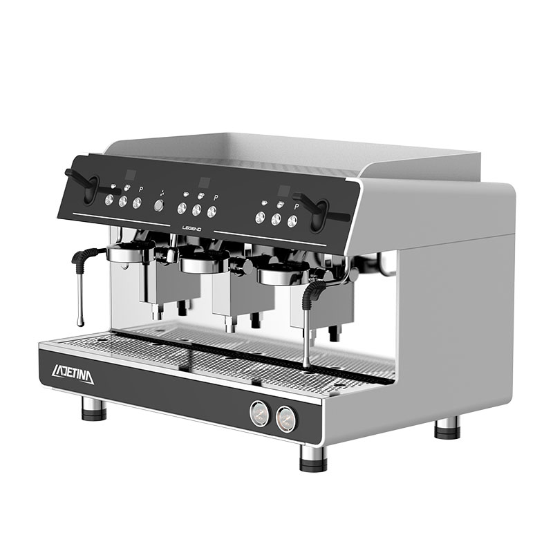Commercial Coffee Machine 3 Group - Professionele programmeerbare commerciële en hotelgebruik roestvrijstalen