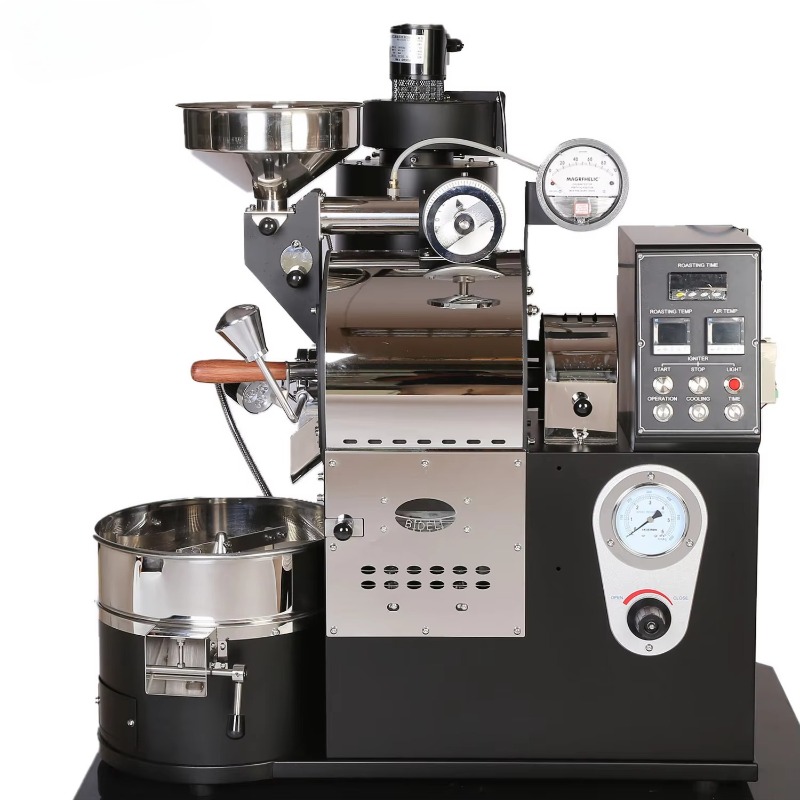 Coffee Roaster Machine 1Kg - Airo hoogwaardige dubbelwandige trommel 1kg 2kg
