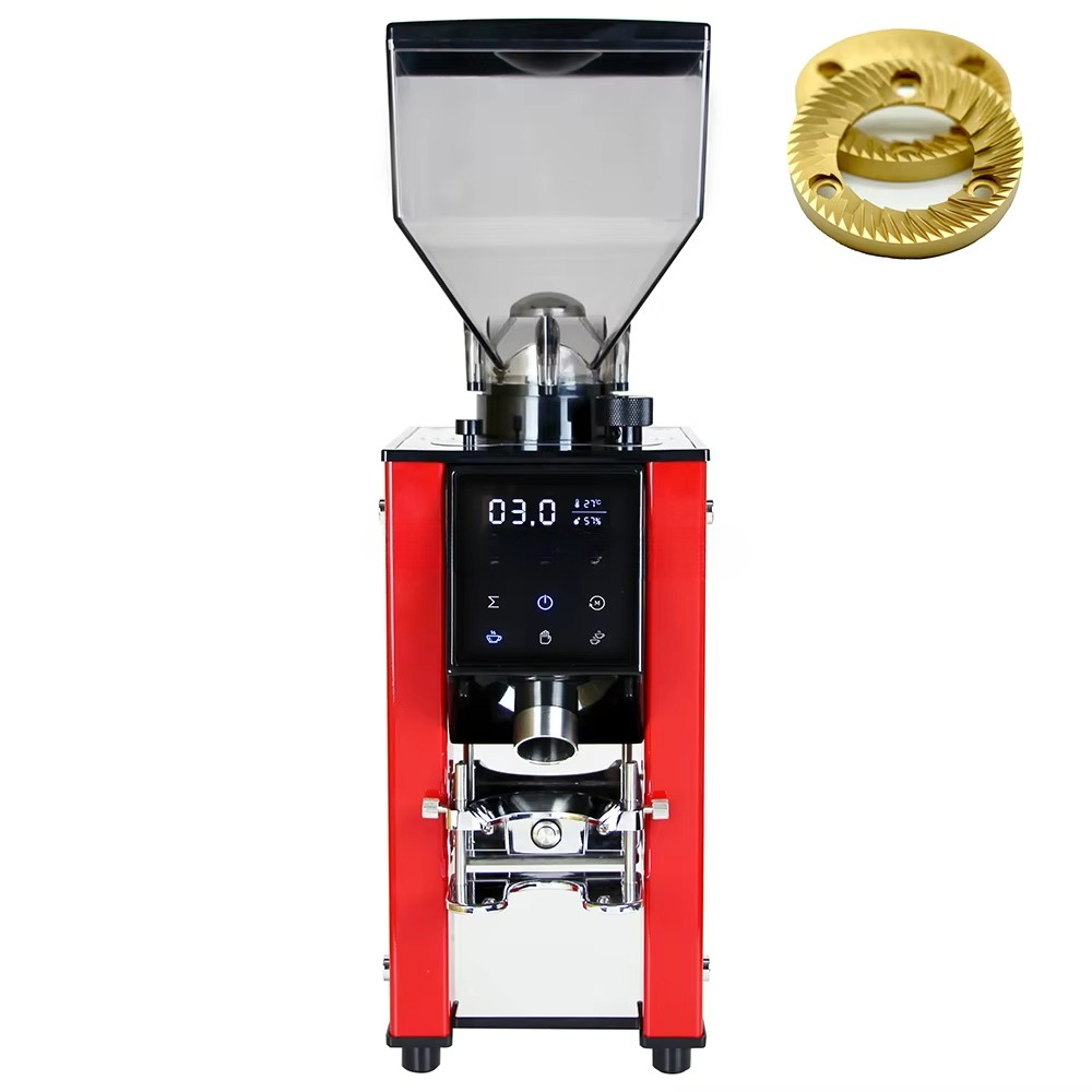 Commercial Coffee Grinder Flat Burr 64Mm - 2025 Hot Sale Koffiemaler Handmatig 64mm