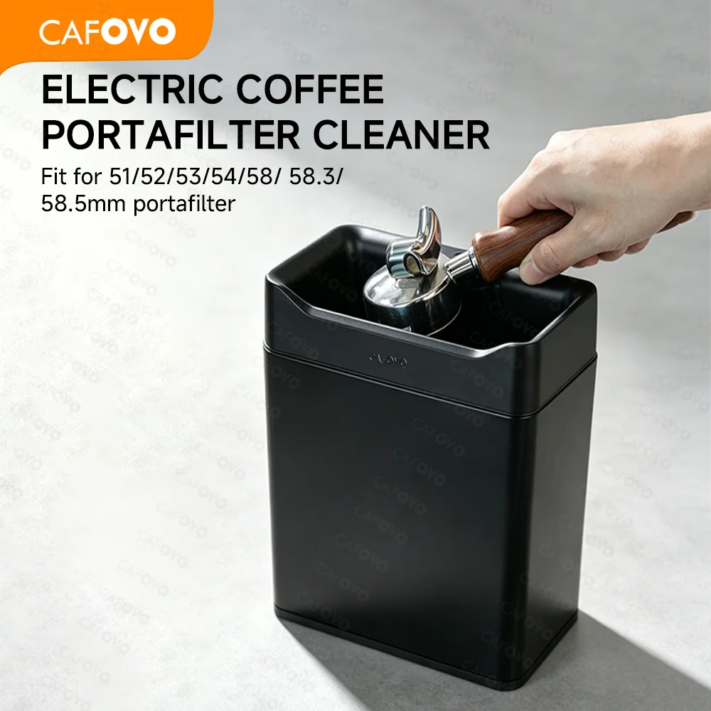 Espresso Machine Flow Control - CAFOVO ECC21 Elektrische Koffieportafilterreiniger 6L Automatische