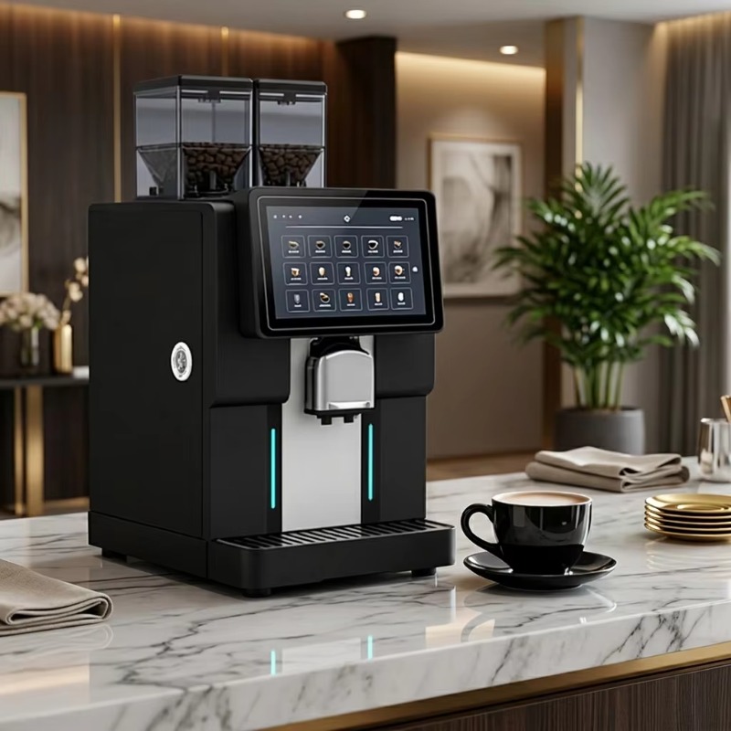 Espresso Machine Dual Boiler - Commerciële automatische espressomachine met 10-inch smart