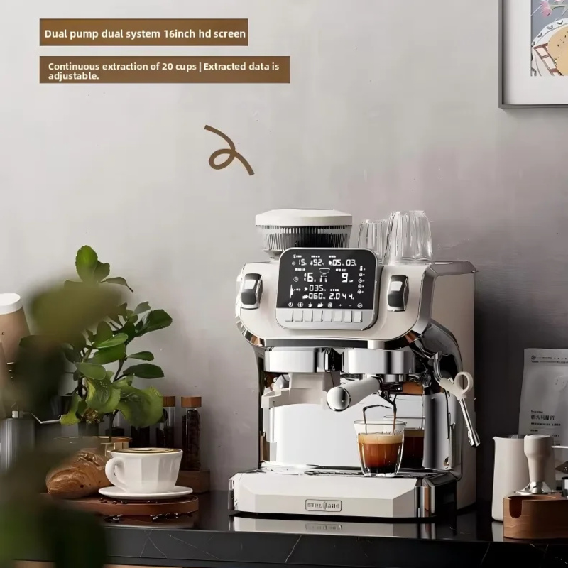 Nieuwe 15 Bar Pompdruk Automat - Espresso Machine Dual Boiler recensie en prijs